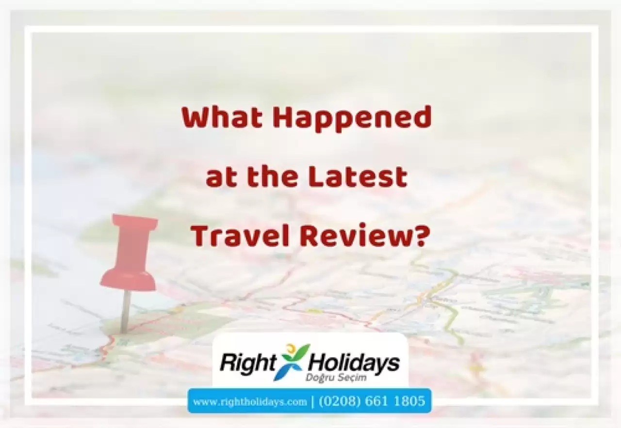 What Happened at the Latest Travel Review?