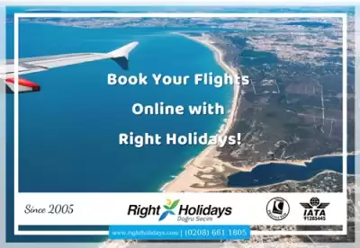 Book Your Flights Online with Right Holidays!